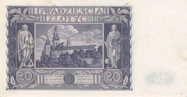 20 Zloty Polen p77 1936
